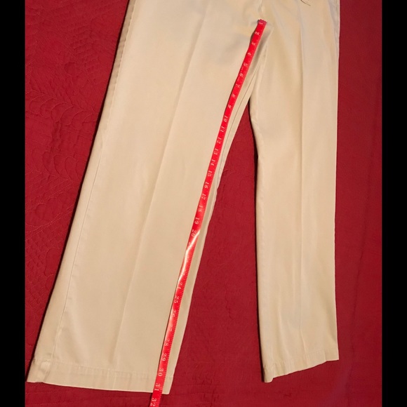 Calvin Klein Light Tan Kaki Dressy Jeans Size 16 - Picture 6 of 8
